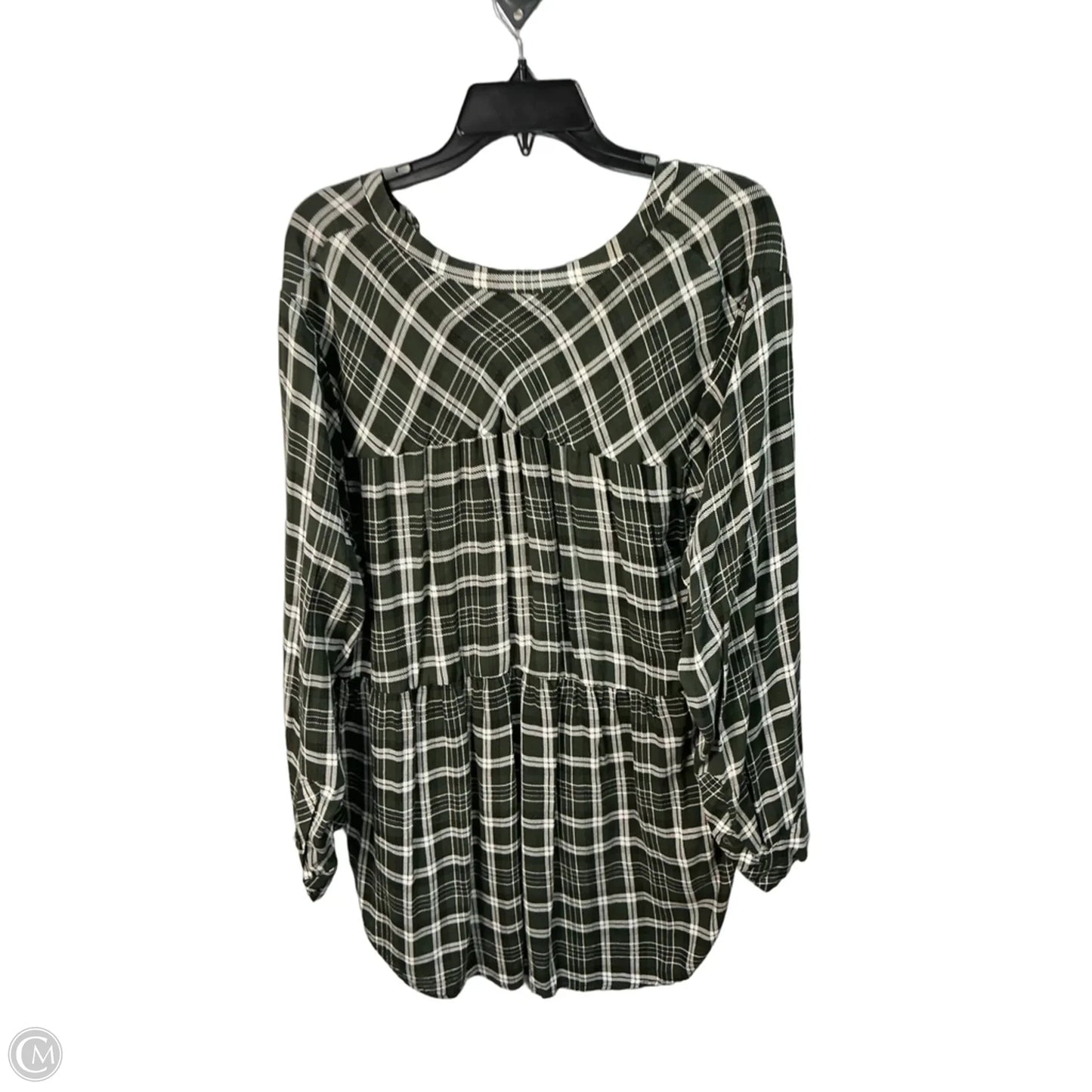 Top Long Sleeve By Torrid In Green, Size: 18