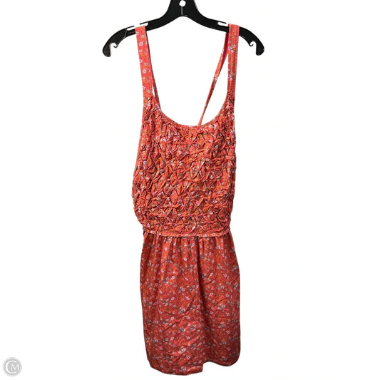 Dress Casual Midi By Free People In Orange, Size: Xl