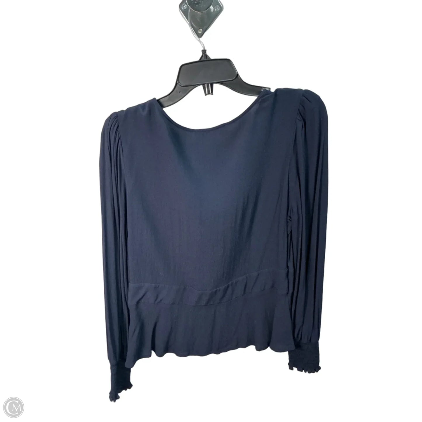 Top Long Sleeve By Loft In Blue, Size: 8
