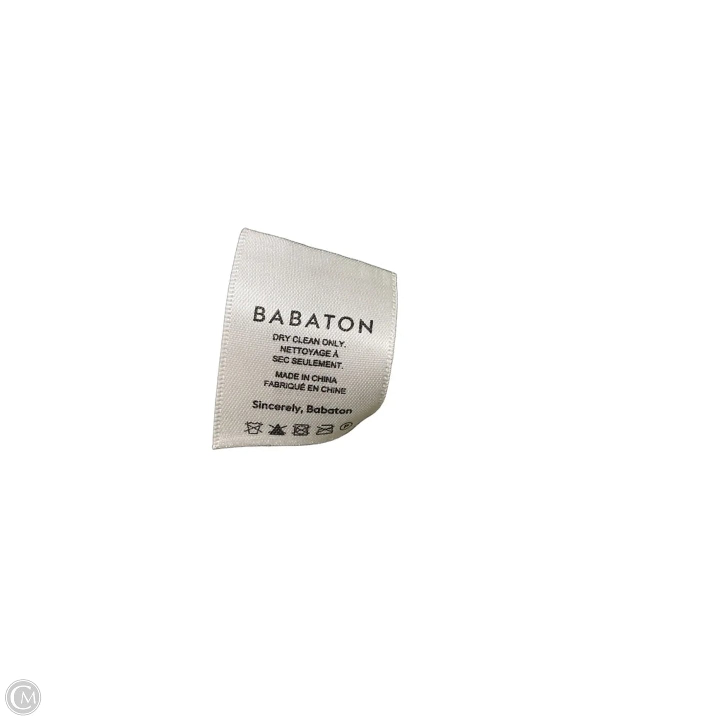 Top Sleeveless By Babaton In Green, Size: M