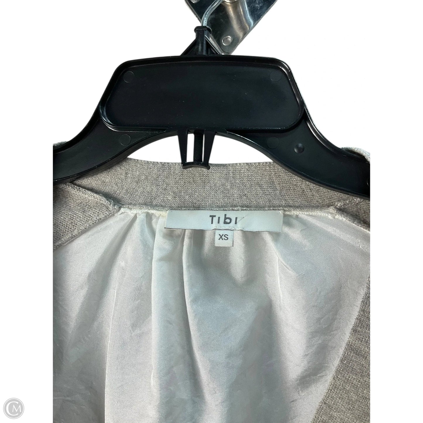 Sweater Cardigan By Tibi In Grey, Size: Xs