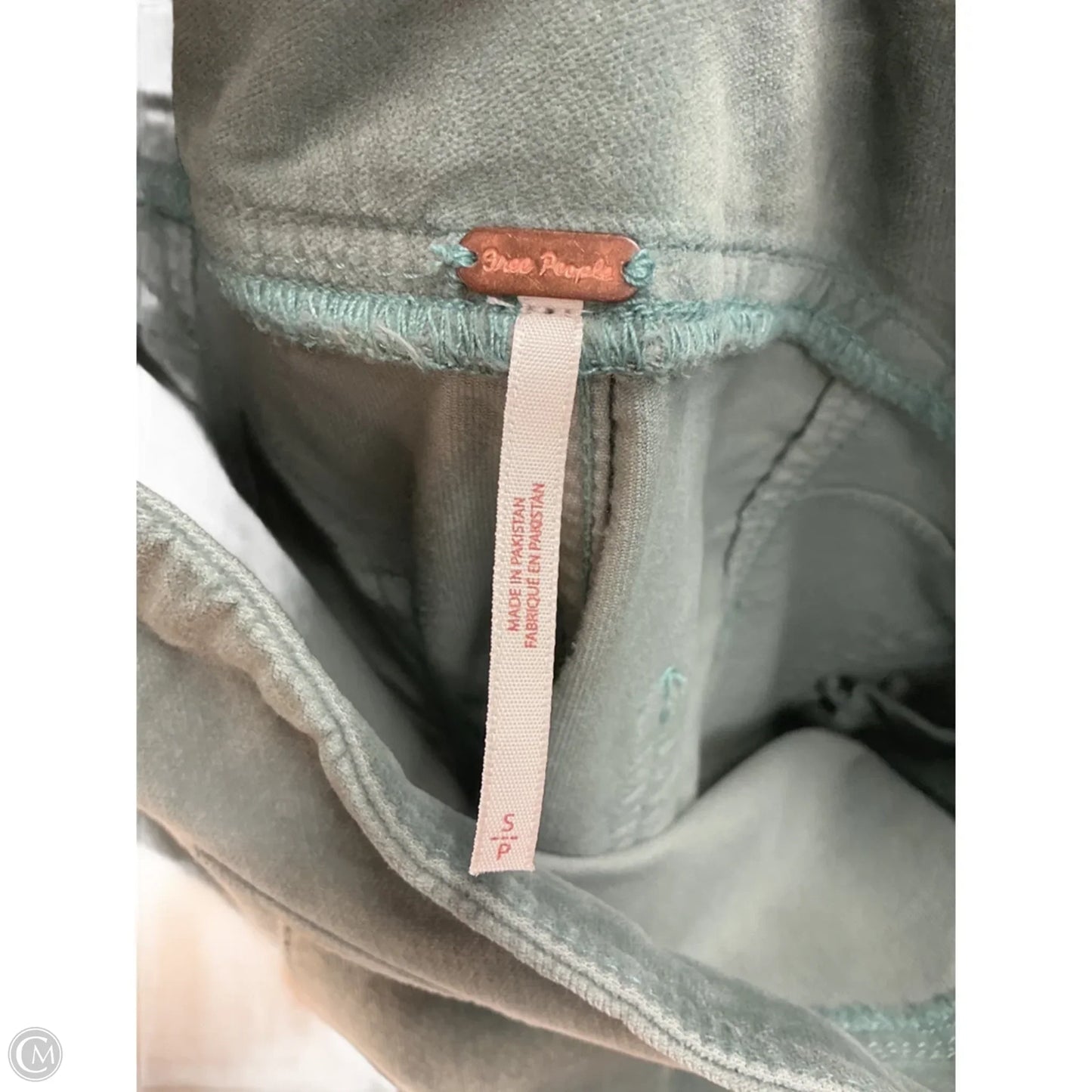 Jeans Boot Cut By Free People In Green, Size: S