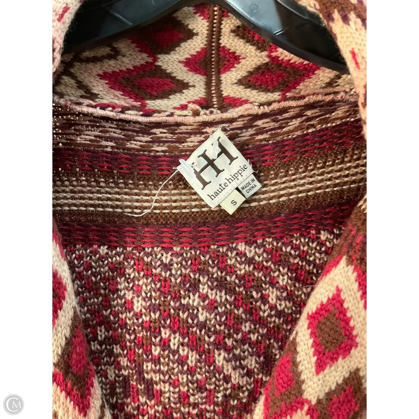 Sweater Cardigan By Haute Hippie In Red, Size: S