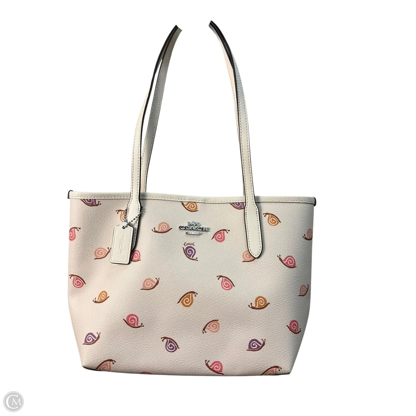 Tote Designer By Coach, Size: Small