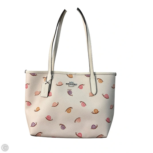 Tote Designer By Coach, Size: Small