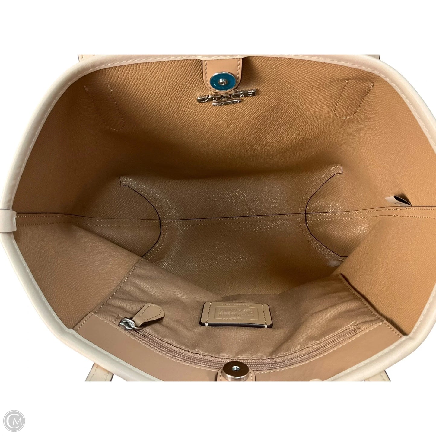 Tote Designer By Coach, Size: Small