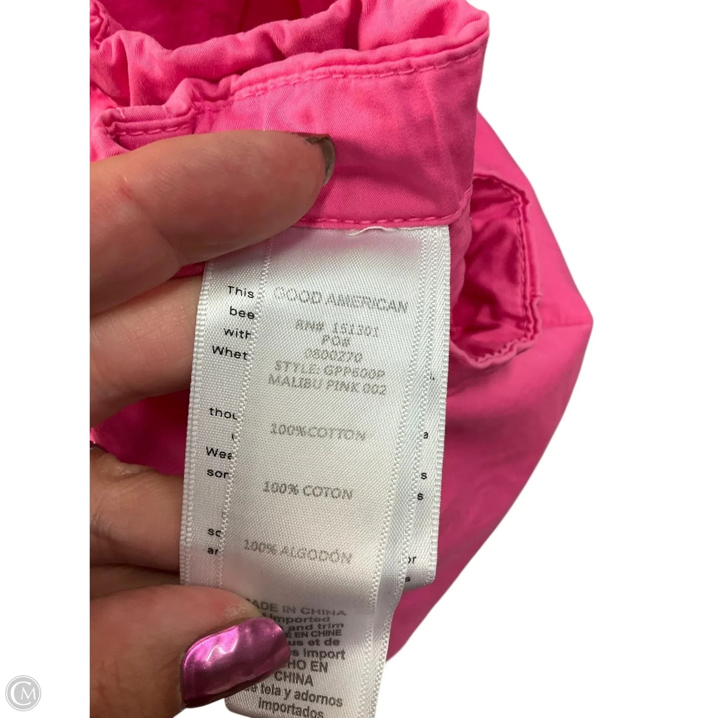 Pants Cargo & Utility By Good American In Pink, Size: 4