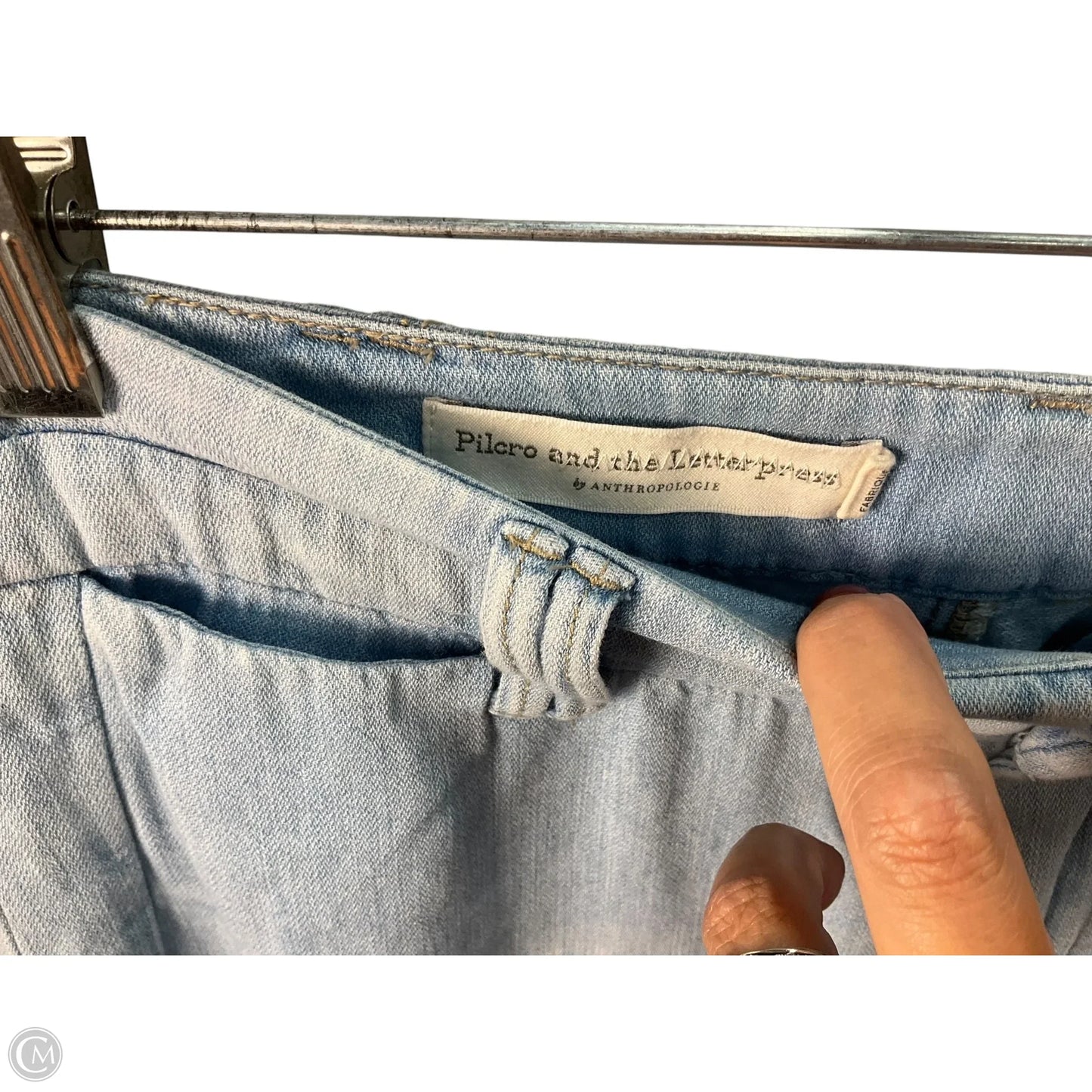 Jeans Wide Leg By Pilcro In Blue, Size: 4