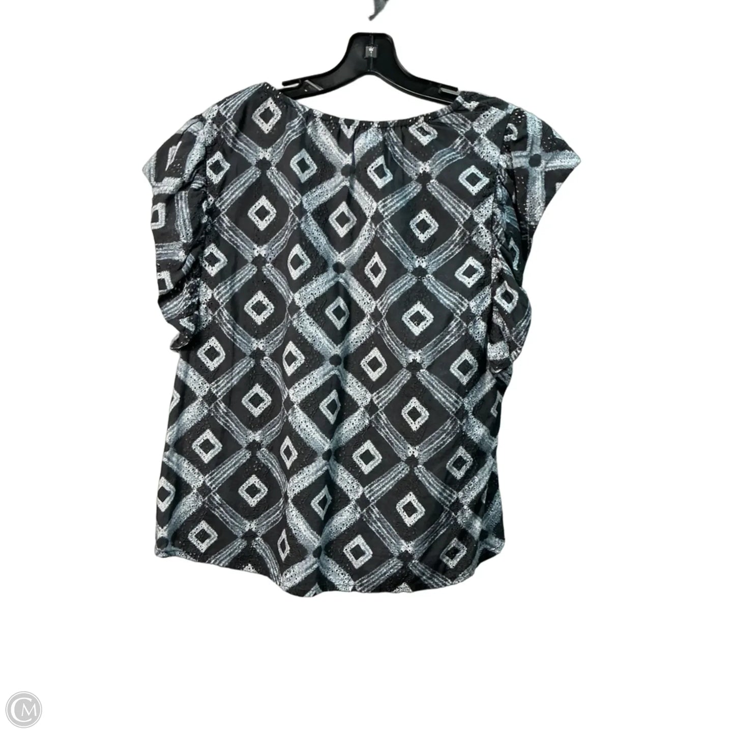 Top Sleeveless By Evereve In Blue, Size: L