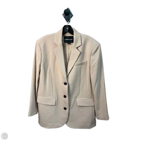 Blazer By Kenneth Cole In Cream, Size: S