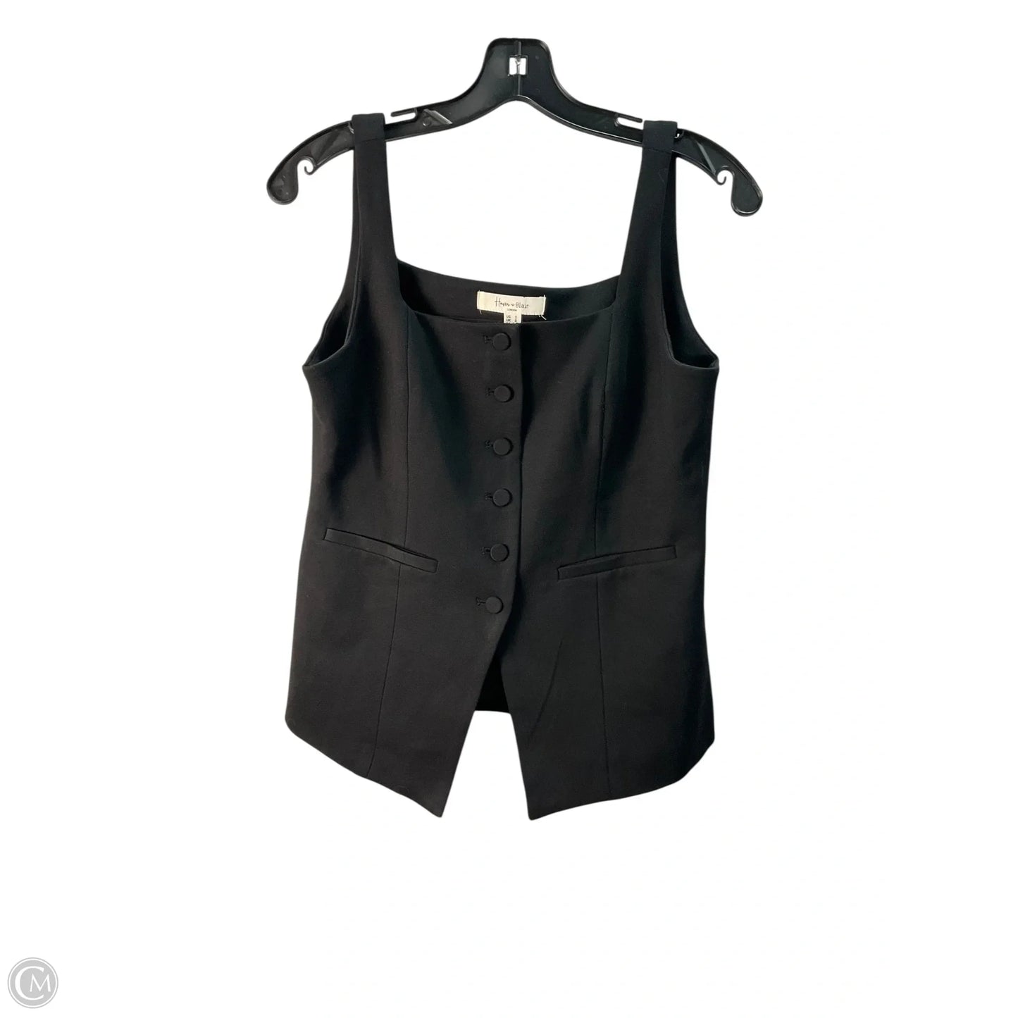 Vest Other By Clothes Mentor In Black, Size: S
