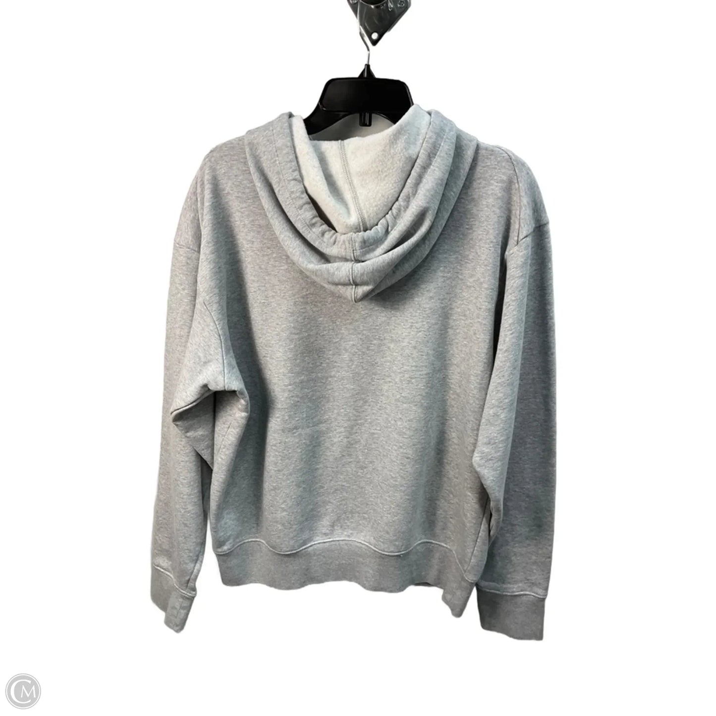 Sweater Hoodie Other By Nordstrom In Grey, Size: M