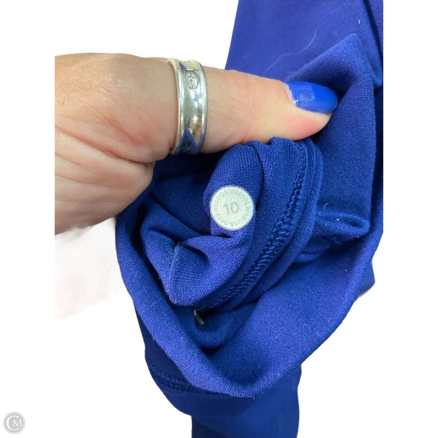 Athletic Leggings By Lululemon In Blue, Size: 10