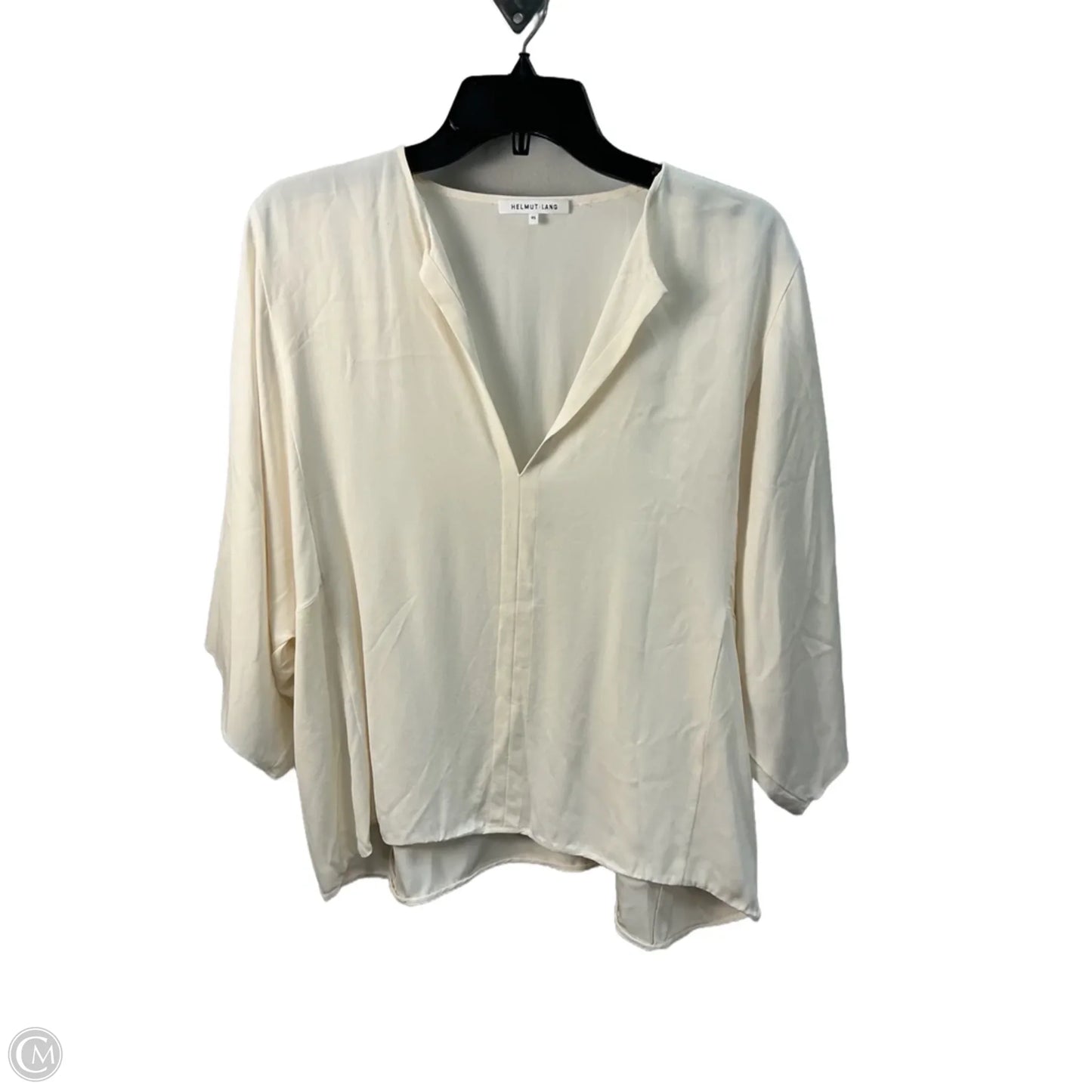 Top Short Sleeve By Helmut Lang In Cream, Size: Xs