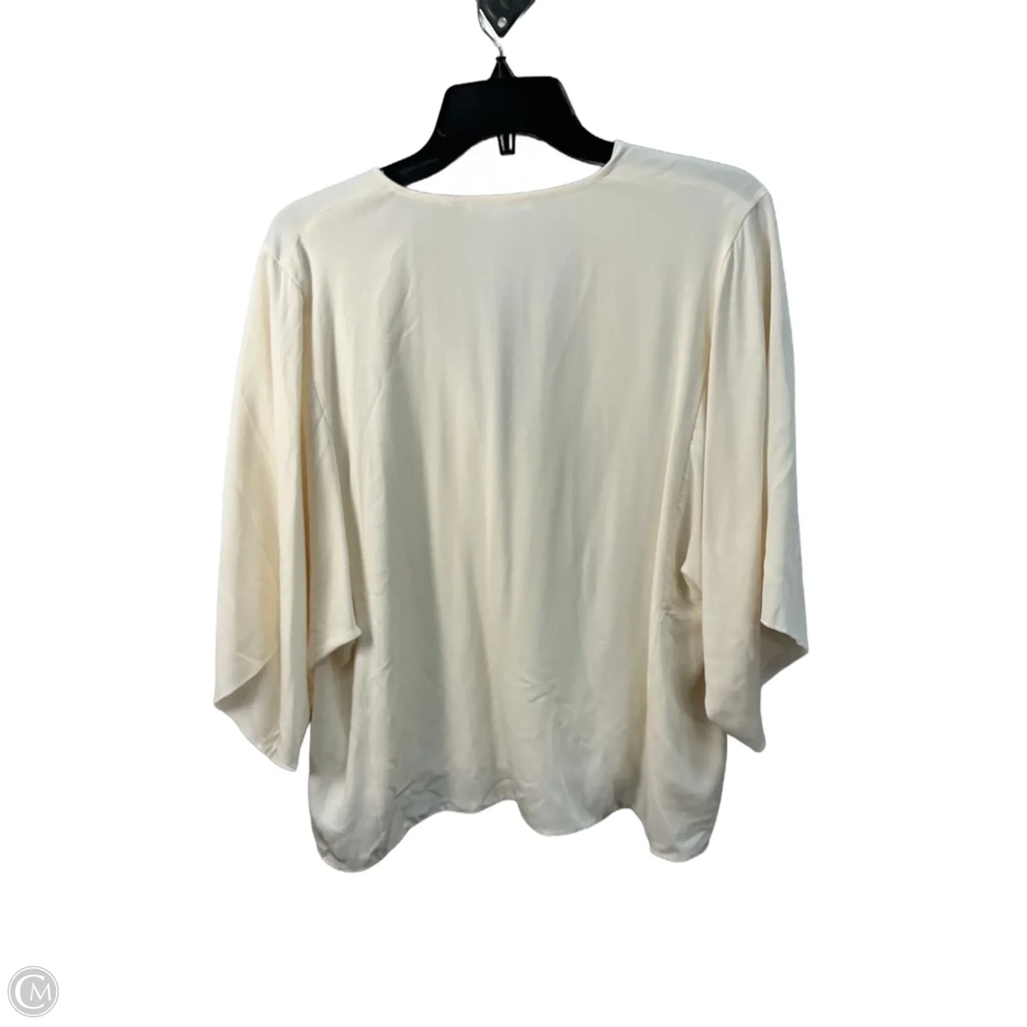 Top Short Sleeve By Helmut Lang In Cream, Size: Xs