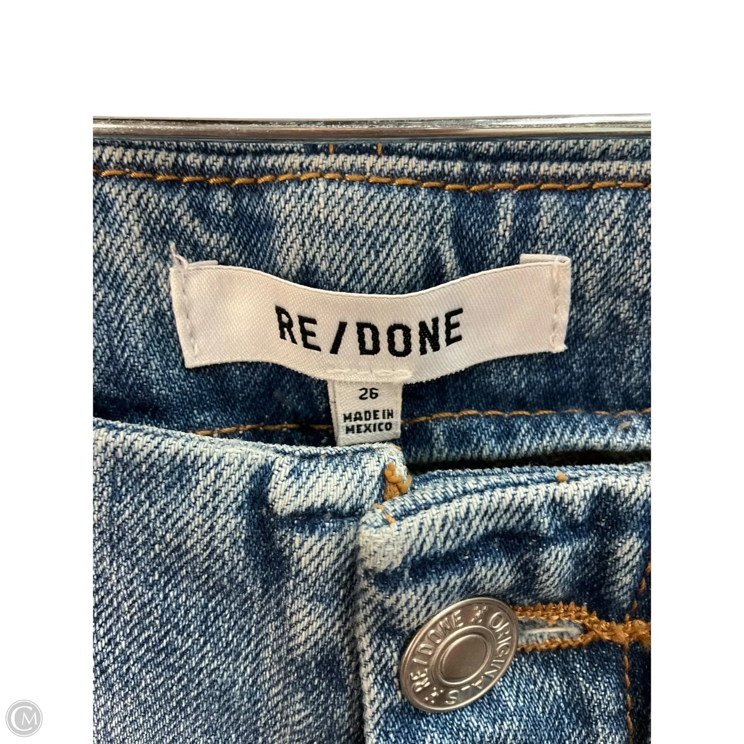 Jeans Boot Cut By Bloomingdales In Blue, Size: 4