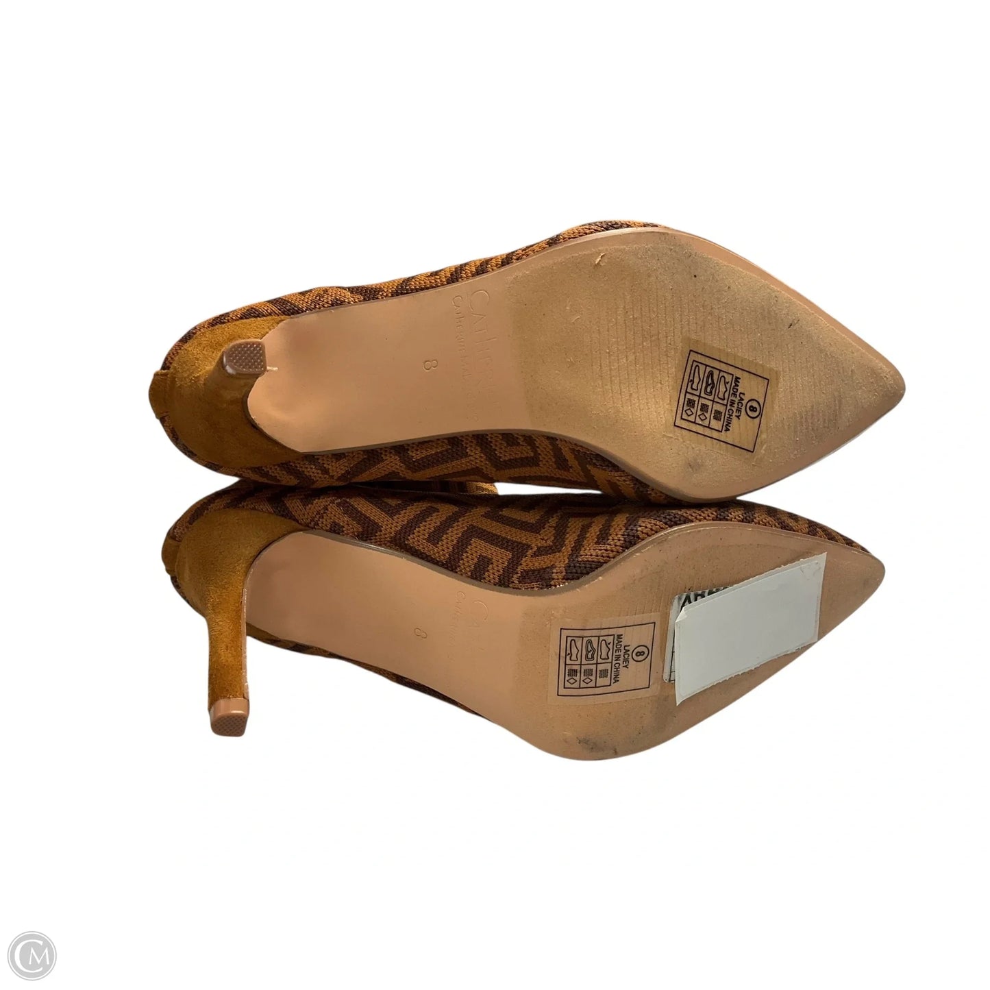 Boots Ankle Heels By Catherine Malandrino In Brown, Size: 8