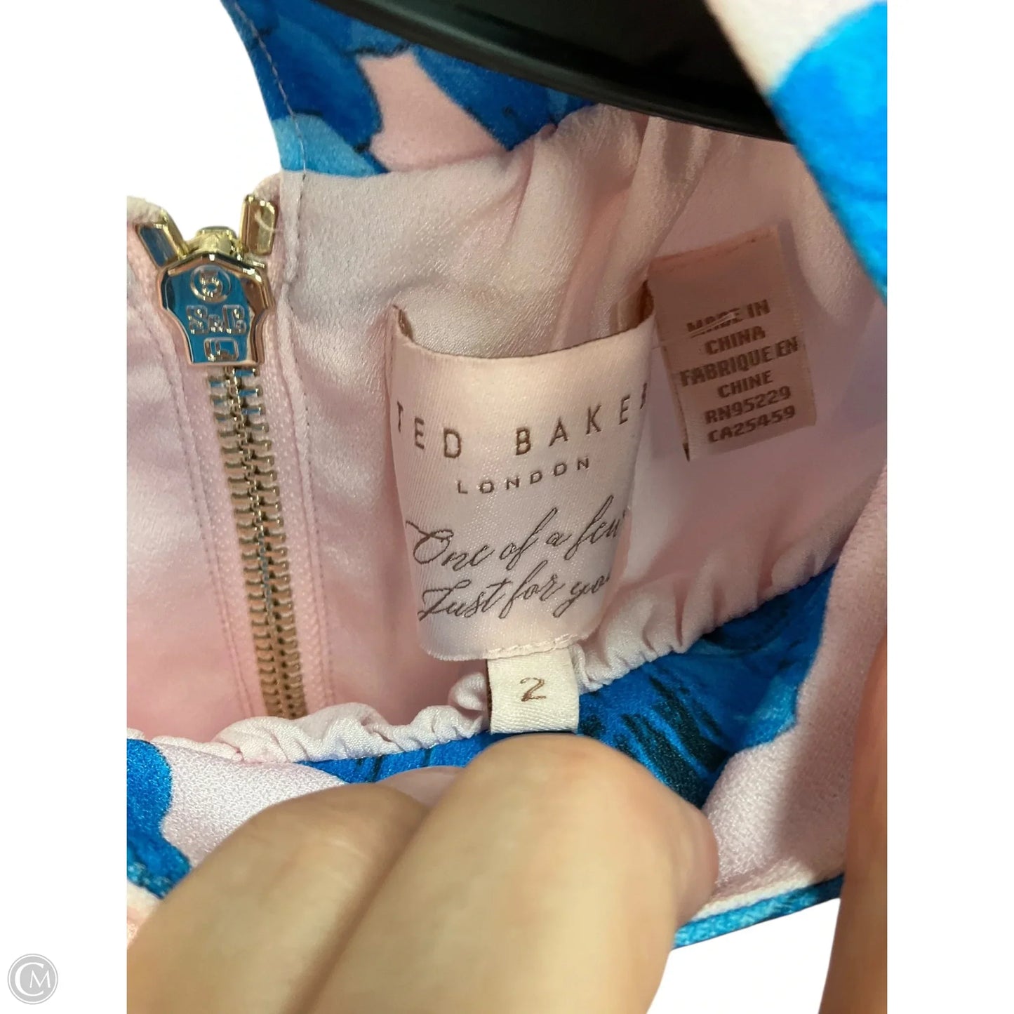 Dress Casual Midi By Ted Baker In Pink, Size: 2