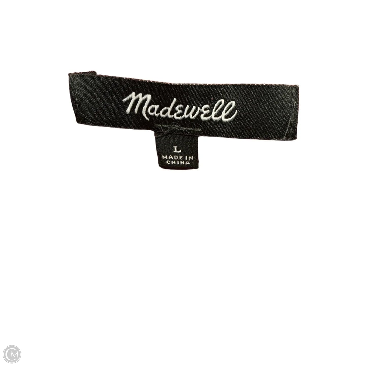 Top Short Sleeve By Madewell In Red, Size: L