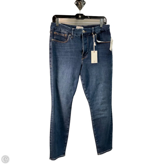 Jeans Straight By Good American In Blue, Size: 14