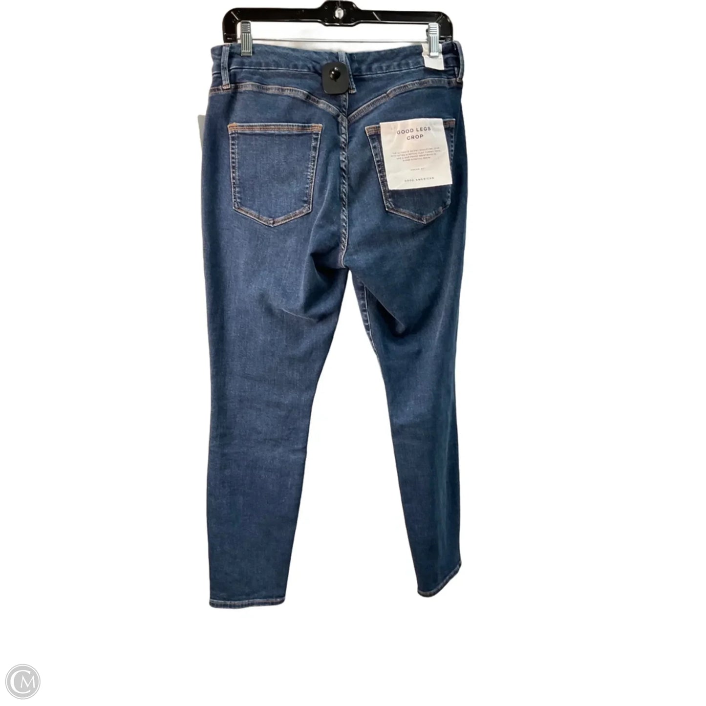 Jeans Straight By Good American In Blue, Size: 14