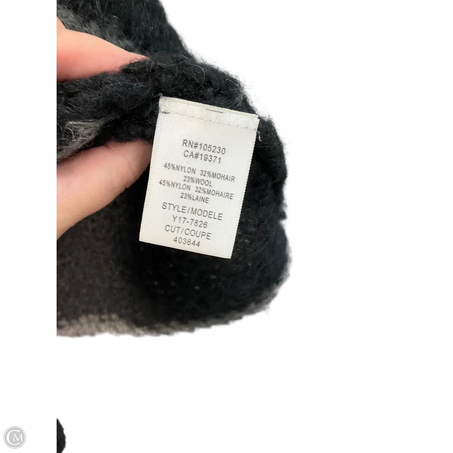 Top Long Sleeve By A Love Story In Black, Size: M