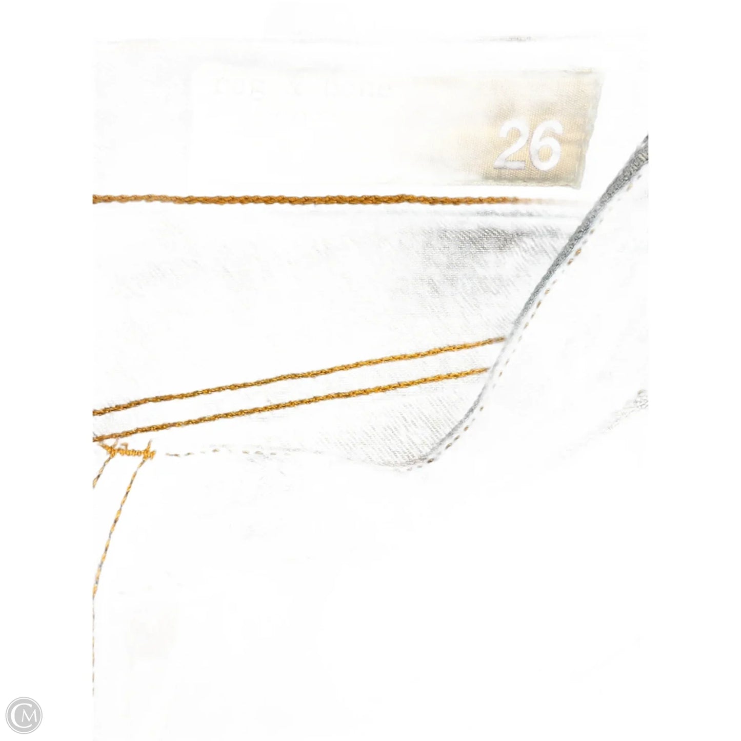 Jeans Straight By Rag And Bone In Blue, Size: 4