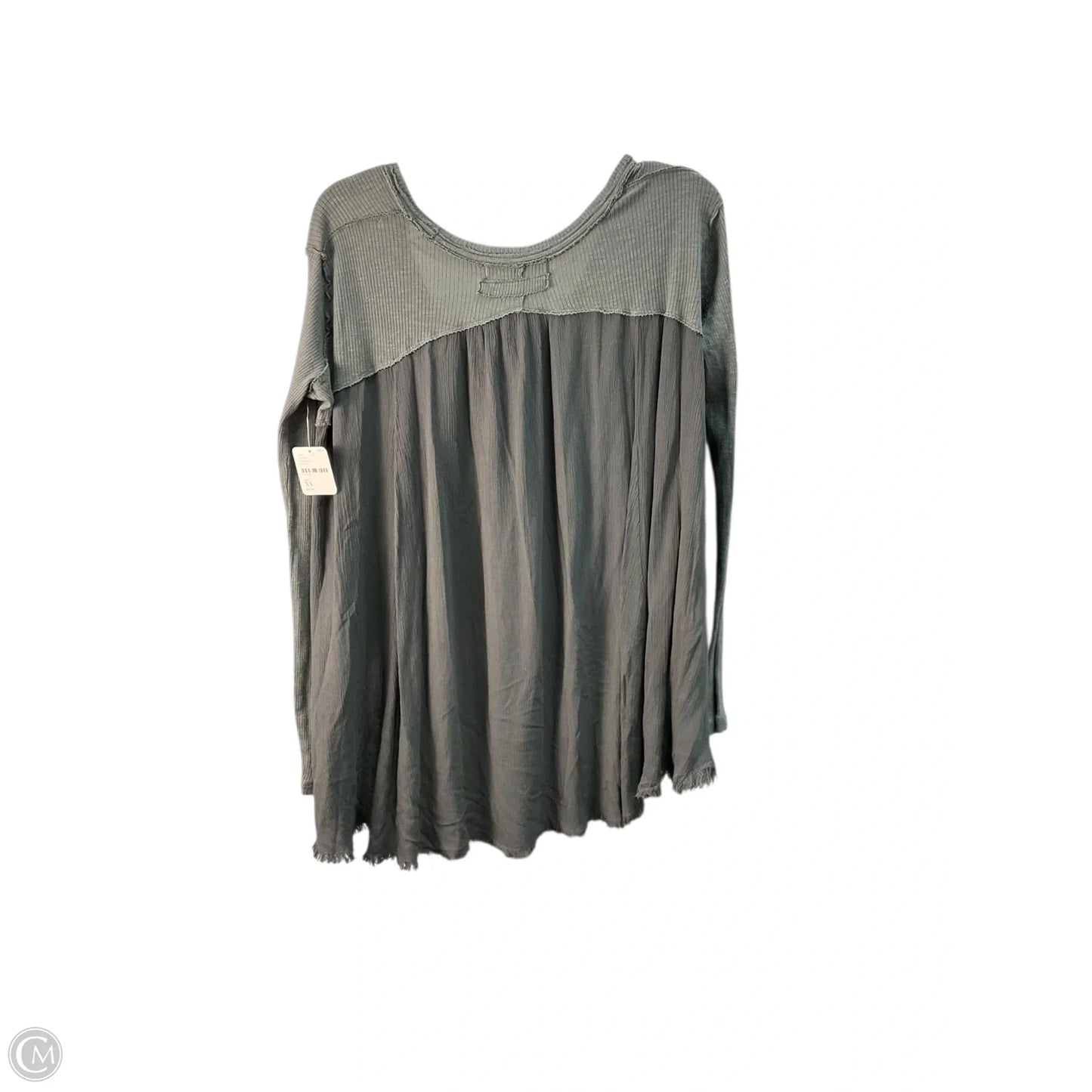 Top Long Sleeve By We The Free In Green, Size: Xs