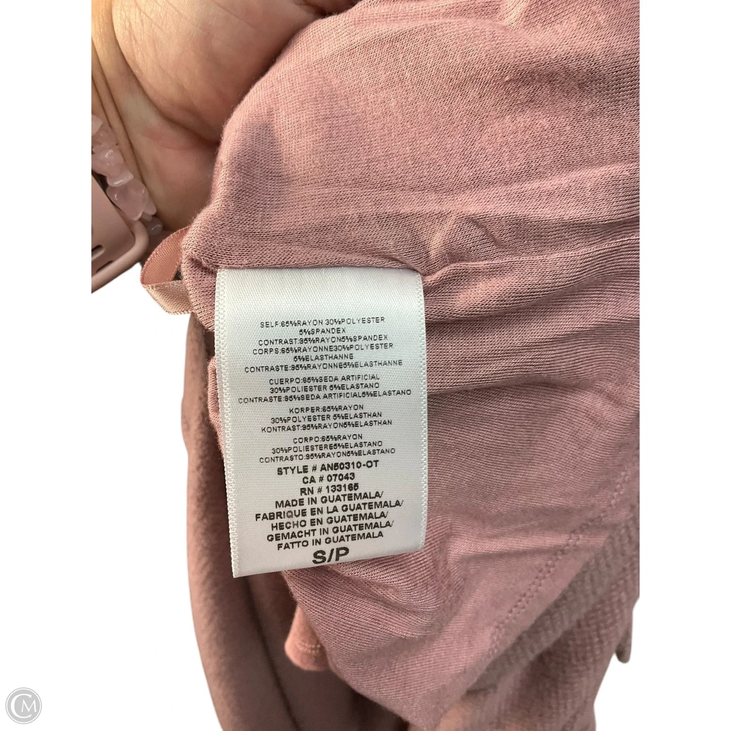 Dress Casual Maxi By Anthropologie In Pink, Size: S