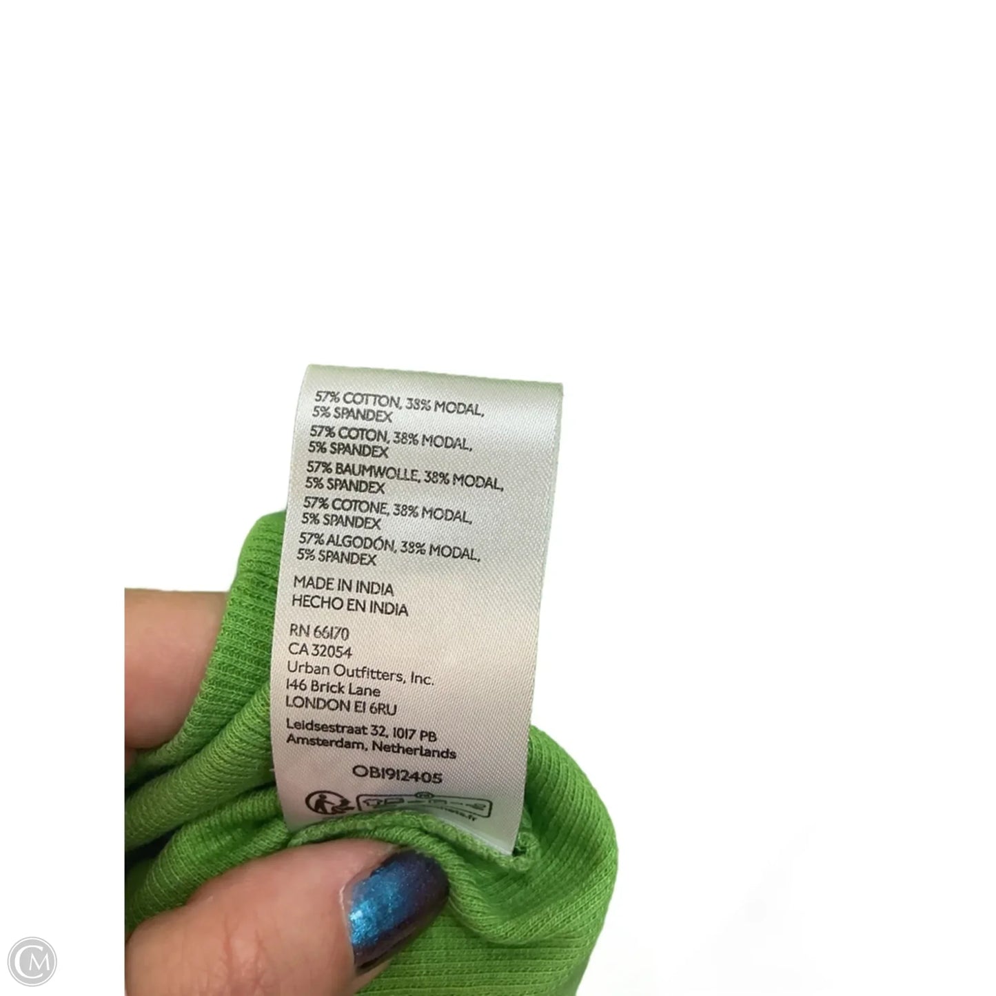 Top Sleeveless By Pilcro In Green, Size: S