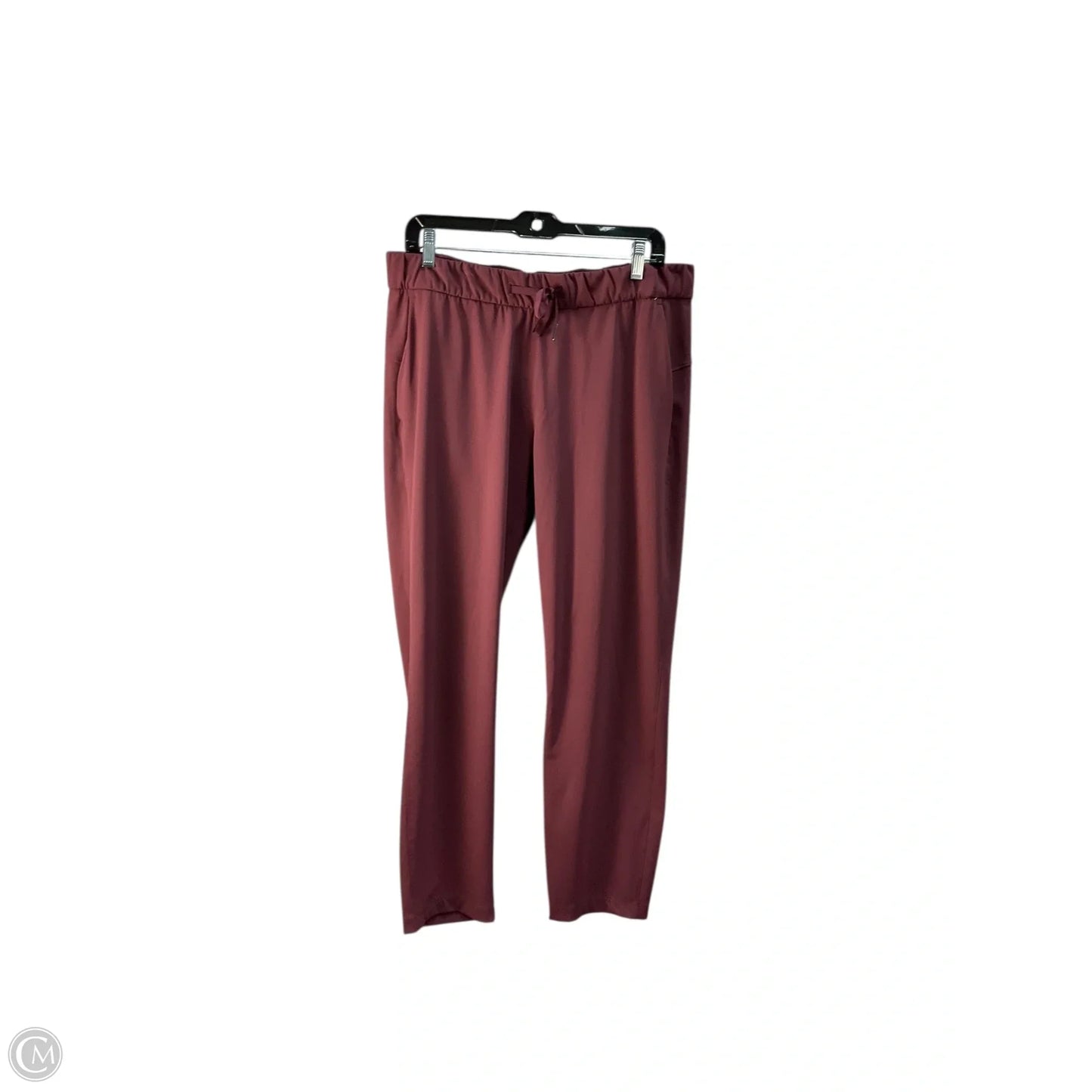 Athletic Pants By Lululemon In Pink, Size: 10