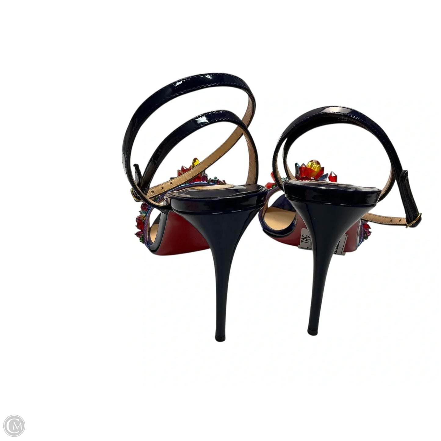 Shoes Luxury Designer By Louis Vuitton In Blue, Size: 6