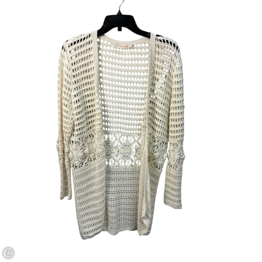 Kimono Designer By Tory Burch In Cream, Size: S
