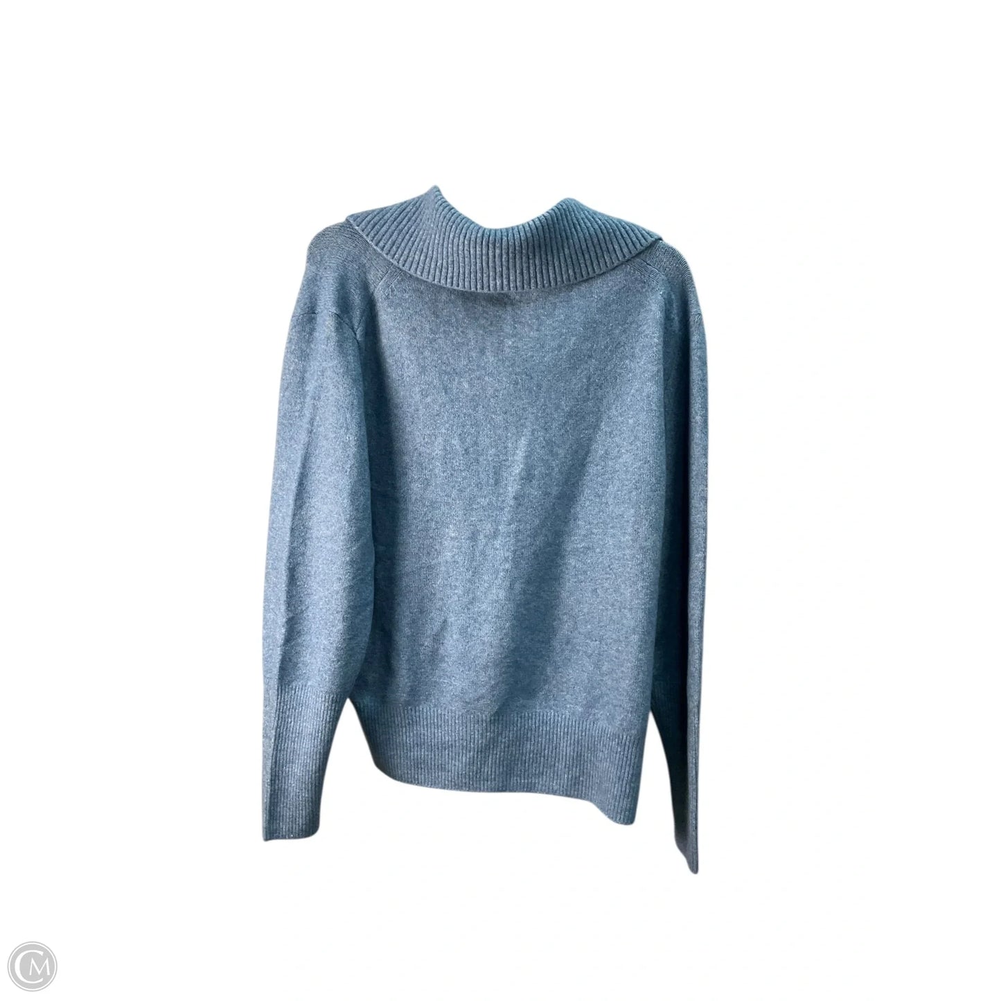 Sweater Cashmere By White House Black Market In Blue, Size: L
