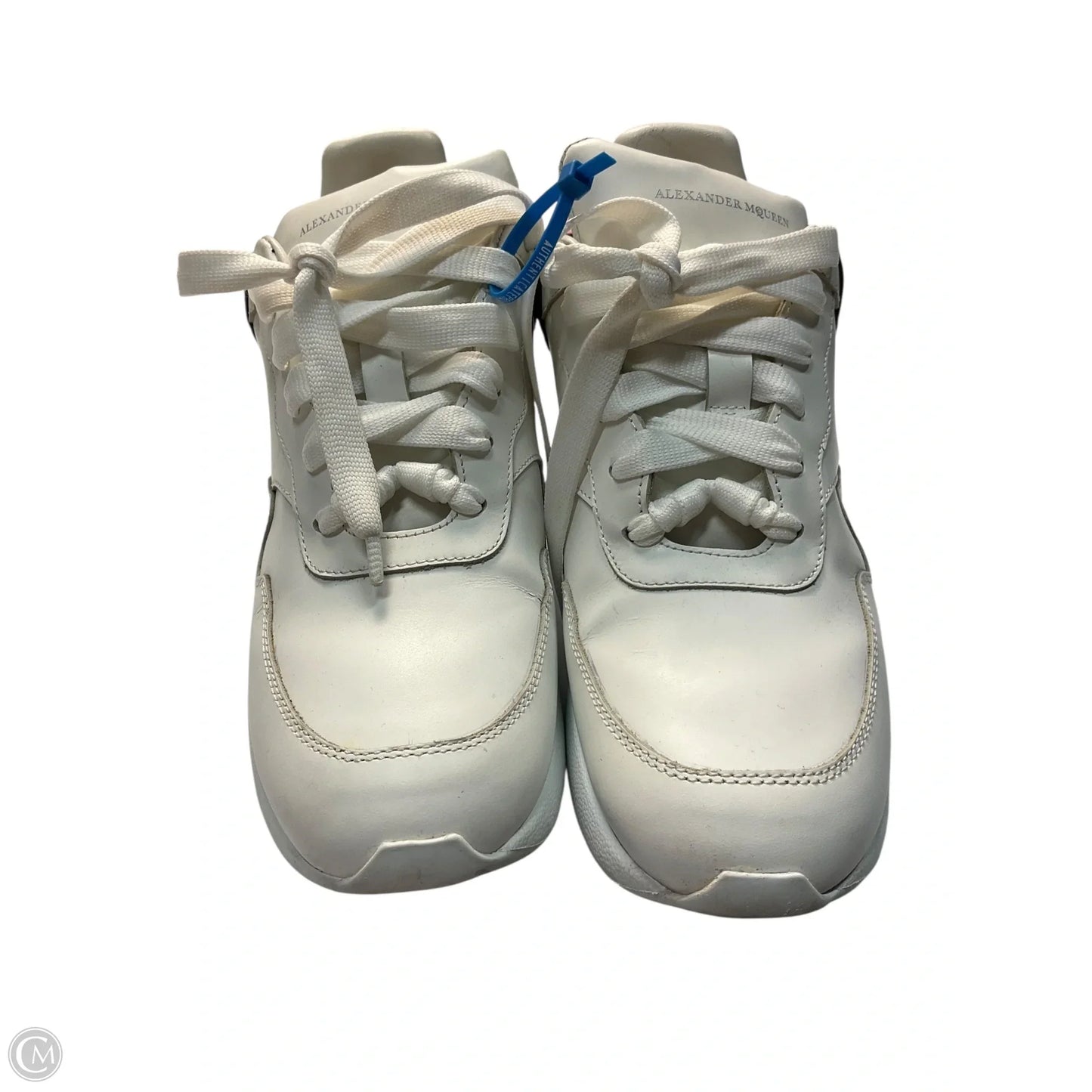 Shoes Luxury Designer By Alexander Mcqueen In White, Size: 8