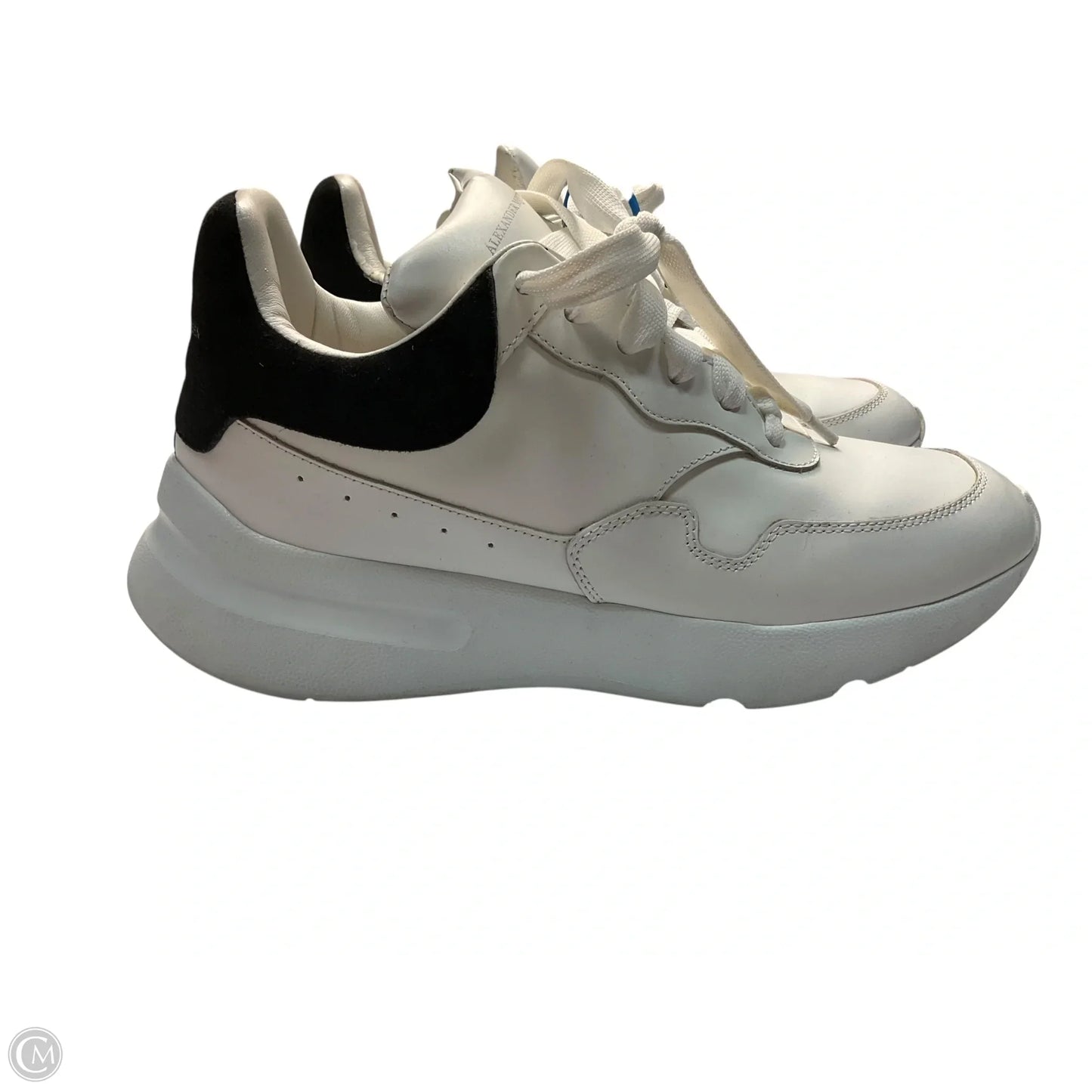 Shoes Luxury Designer By Alexander Mcqueen In White, Size: 8