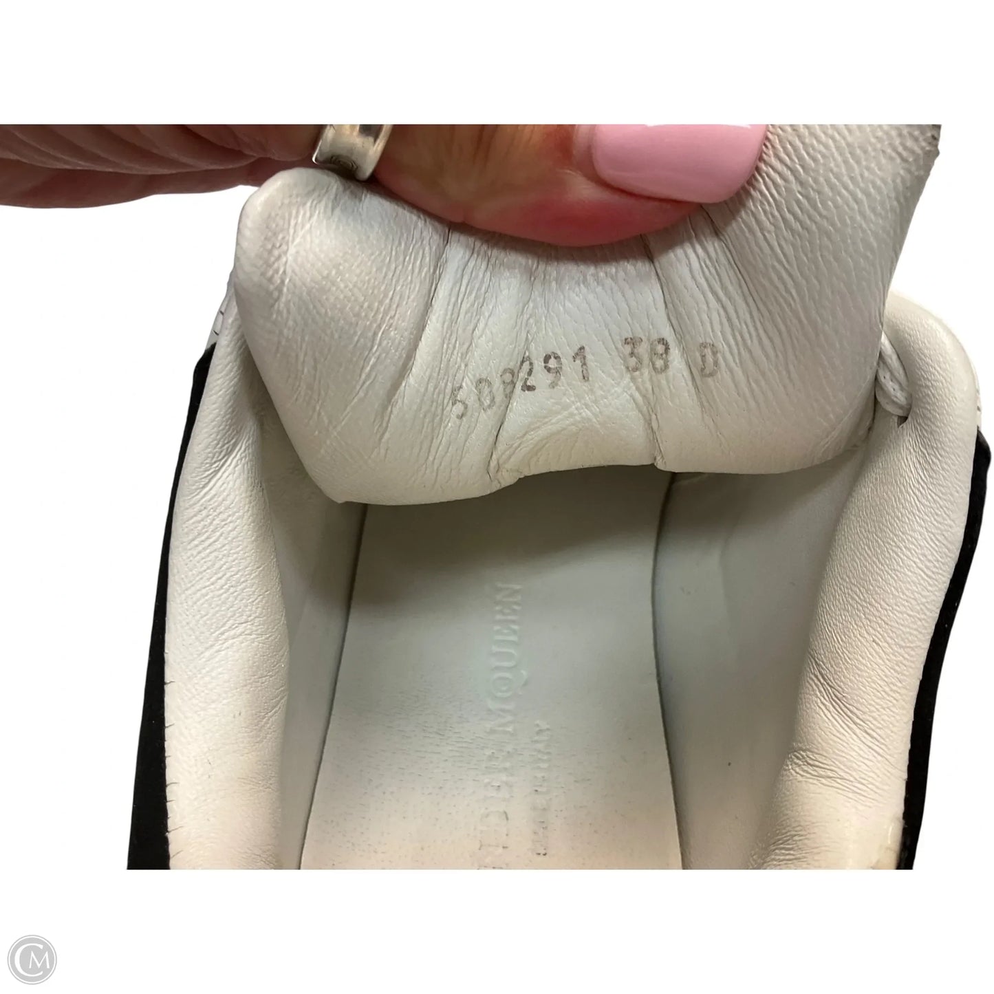 Shoes Luxury Designer By Alexander Mcqueen In White, Size: 8