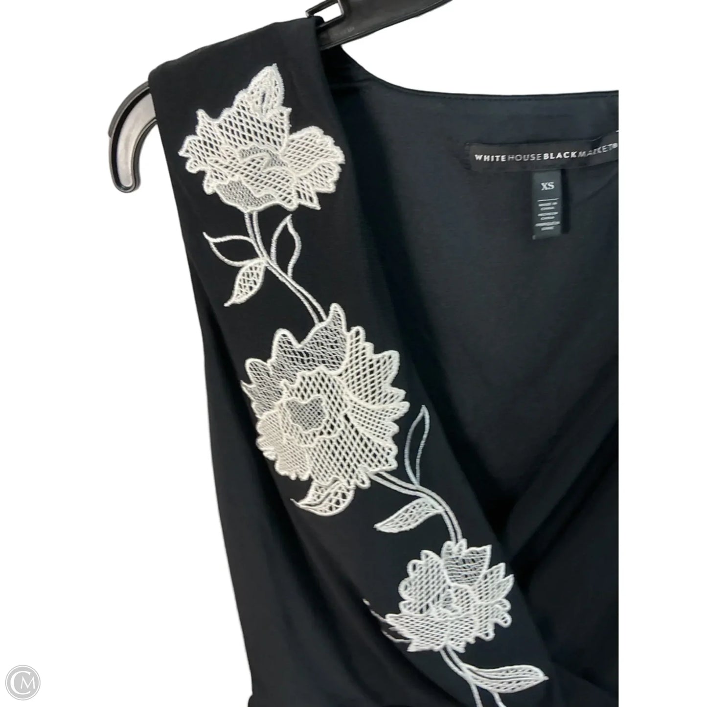 Top Sleeveless By White House Black Market In Black, Size: Xs