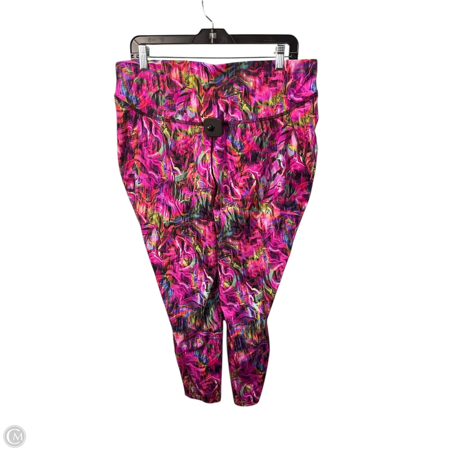 Athletic Leggings By Lululemon In Multi-colored, Size: 16