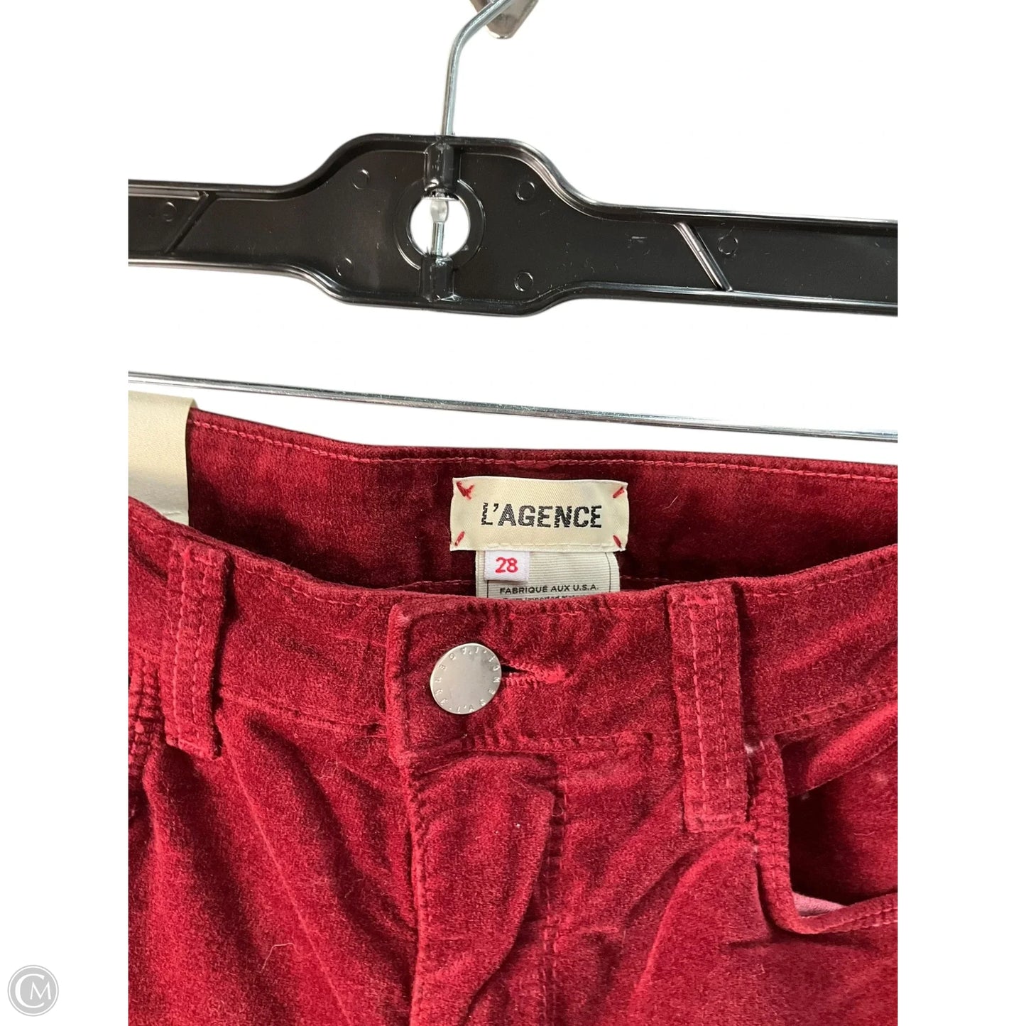 Pants Other By L Agence In Red, Size: 6