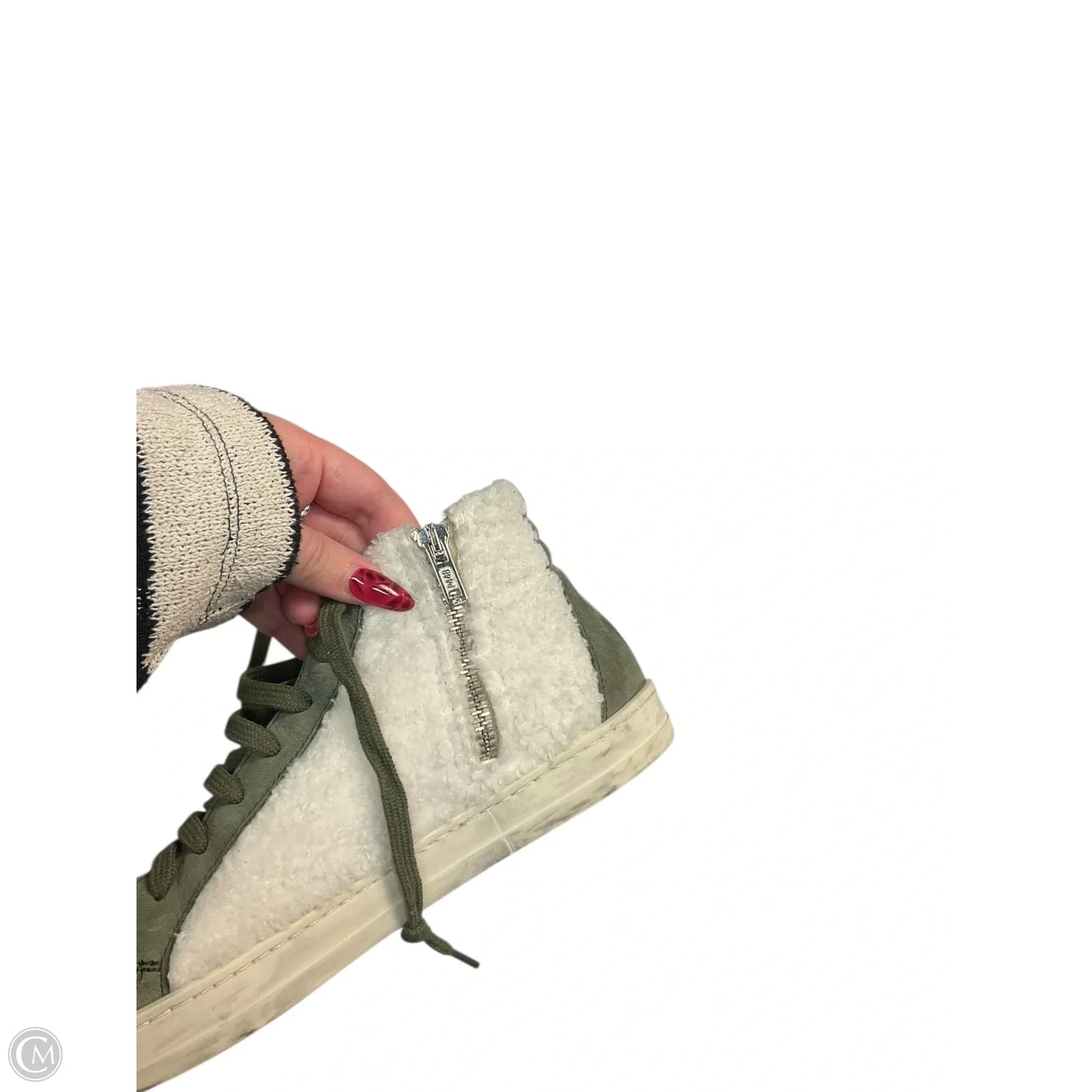 Shoes Sneakers By P448 In Green, Size: 7