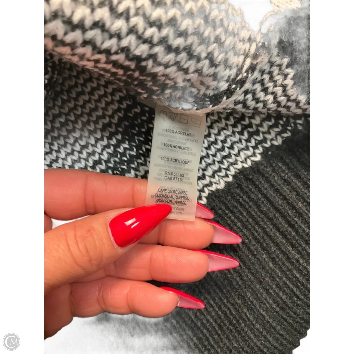 Sweater Designer By Karl Lagerfeld In Black, Size: M