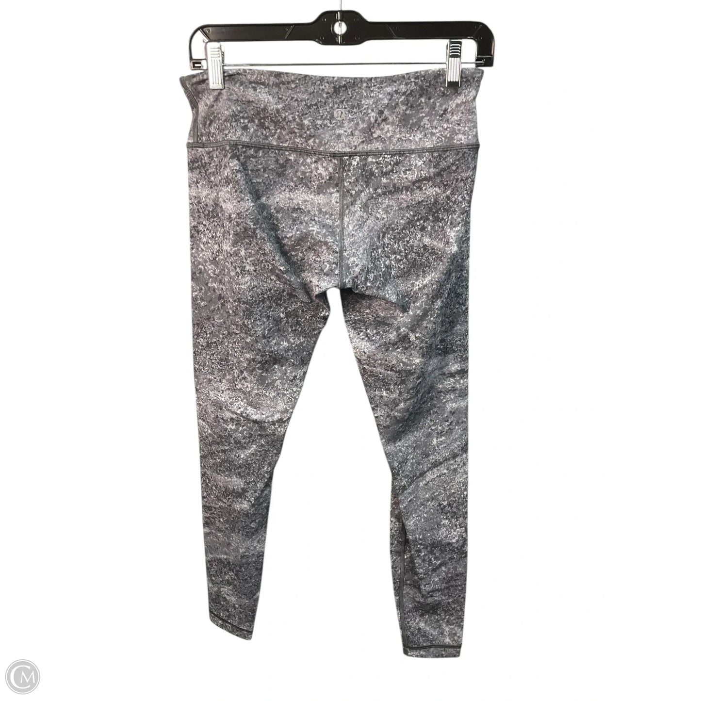 Athletic Leggings By Lululemon In Grey, Size: M