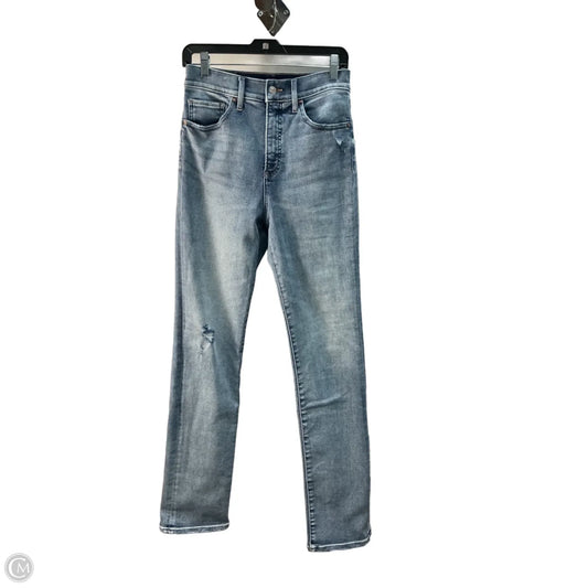Jeans Straight By Express In Blue, Size: 6