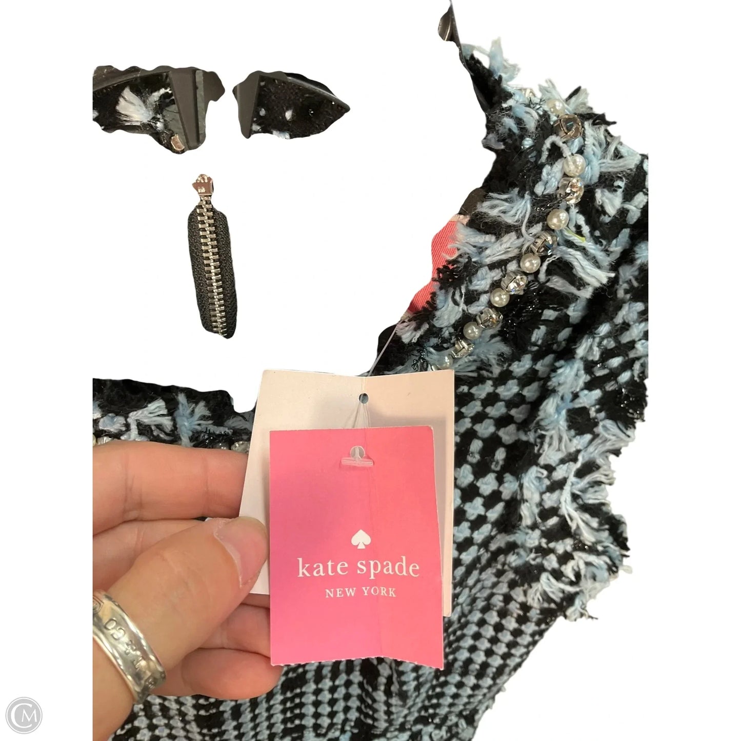 Dress Designer By Kate Spade In Blue, Size: Xs