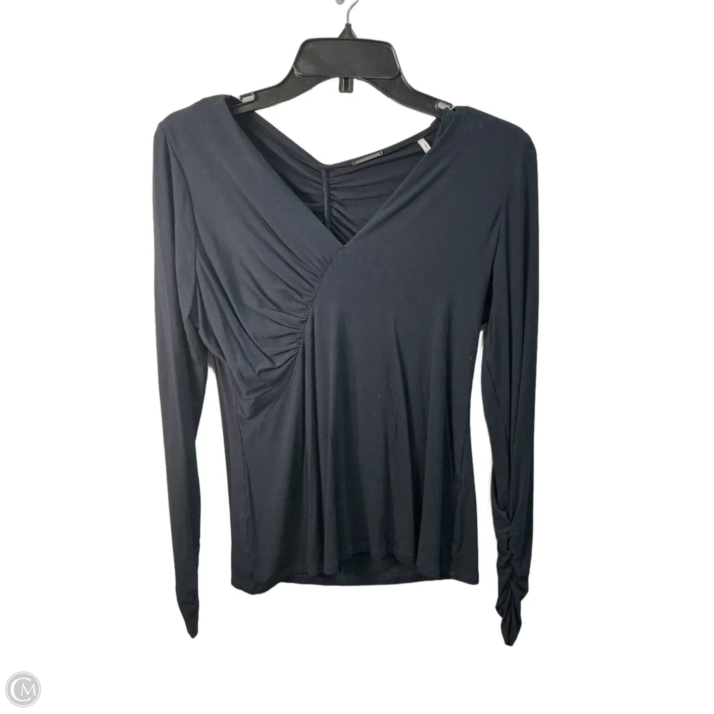 Top Long Sleeve By Elie Tahari In Black, Size: M