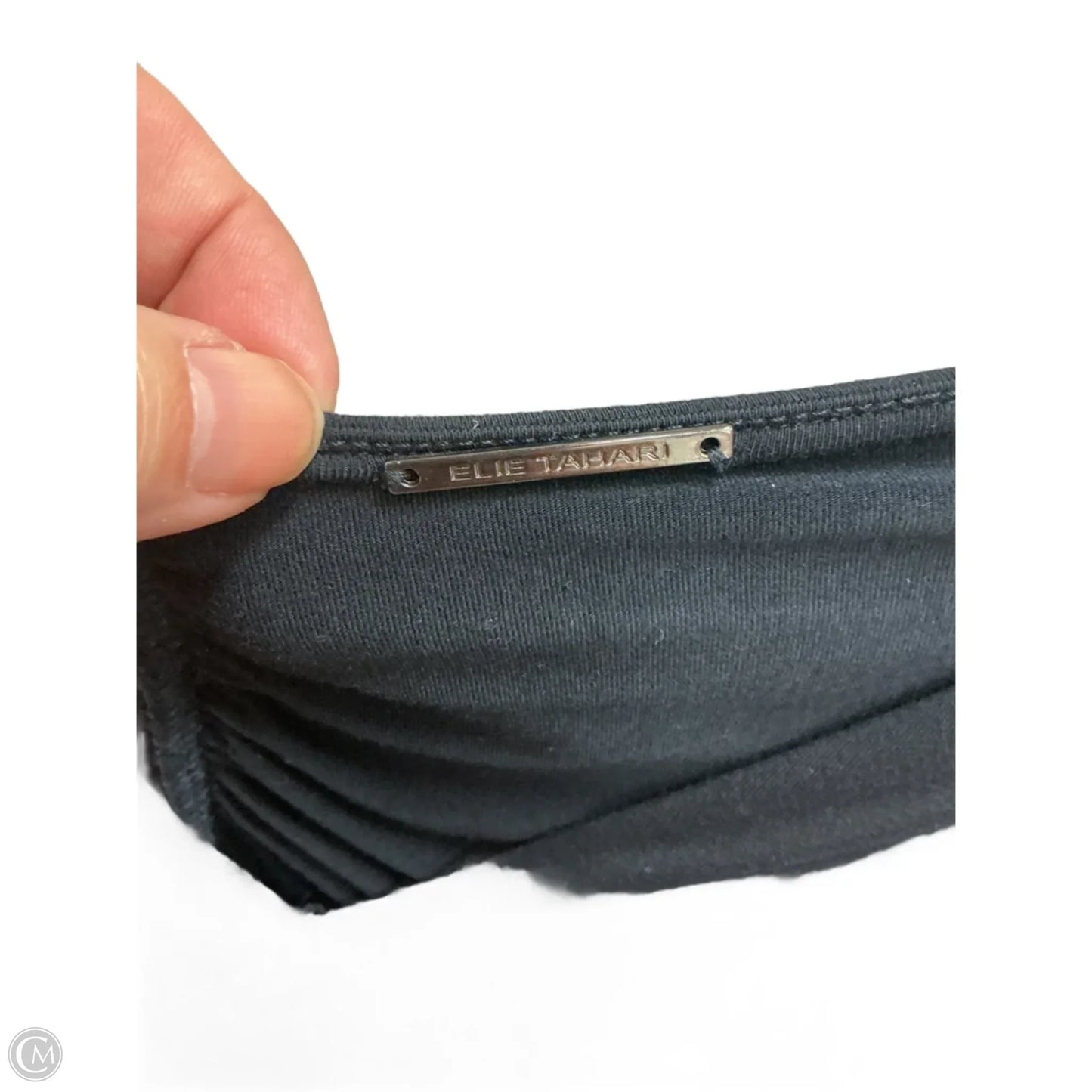 Top Long Sleeve By Elie Tahari In Black, Size: M