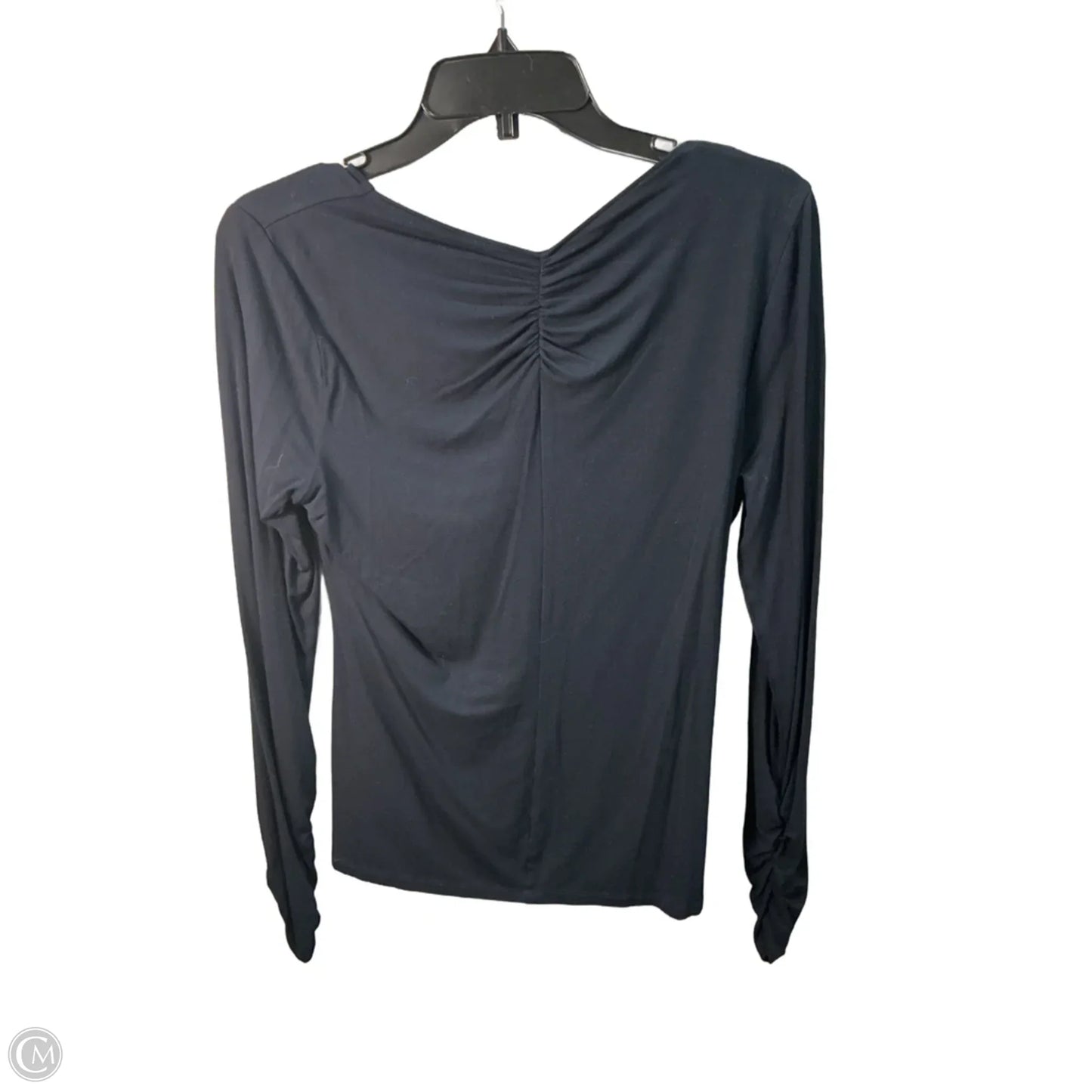 Top Long Sleeve By Elie Tahari In Black, Size: M