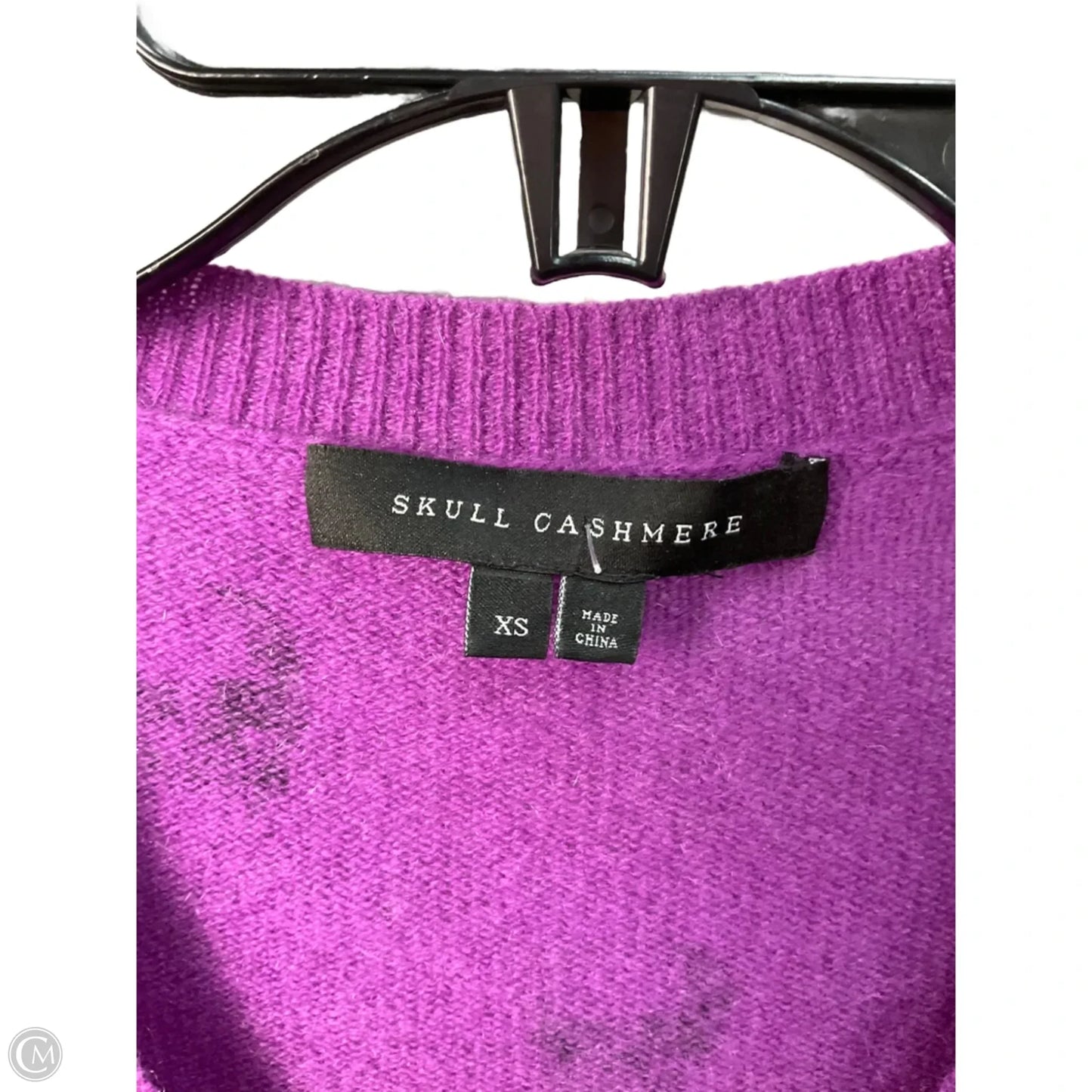 Sweater Cashmere By Clothes Mentor In Purple, Size: Xs