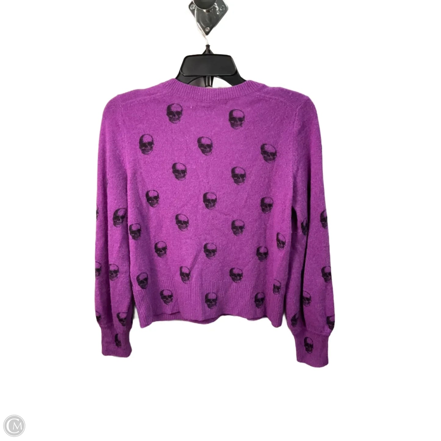 Sweater Cashmere By Clothes Mentor In Purple, Size: Xs